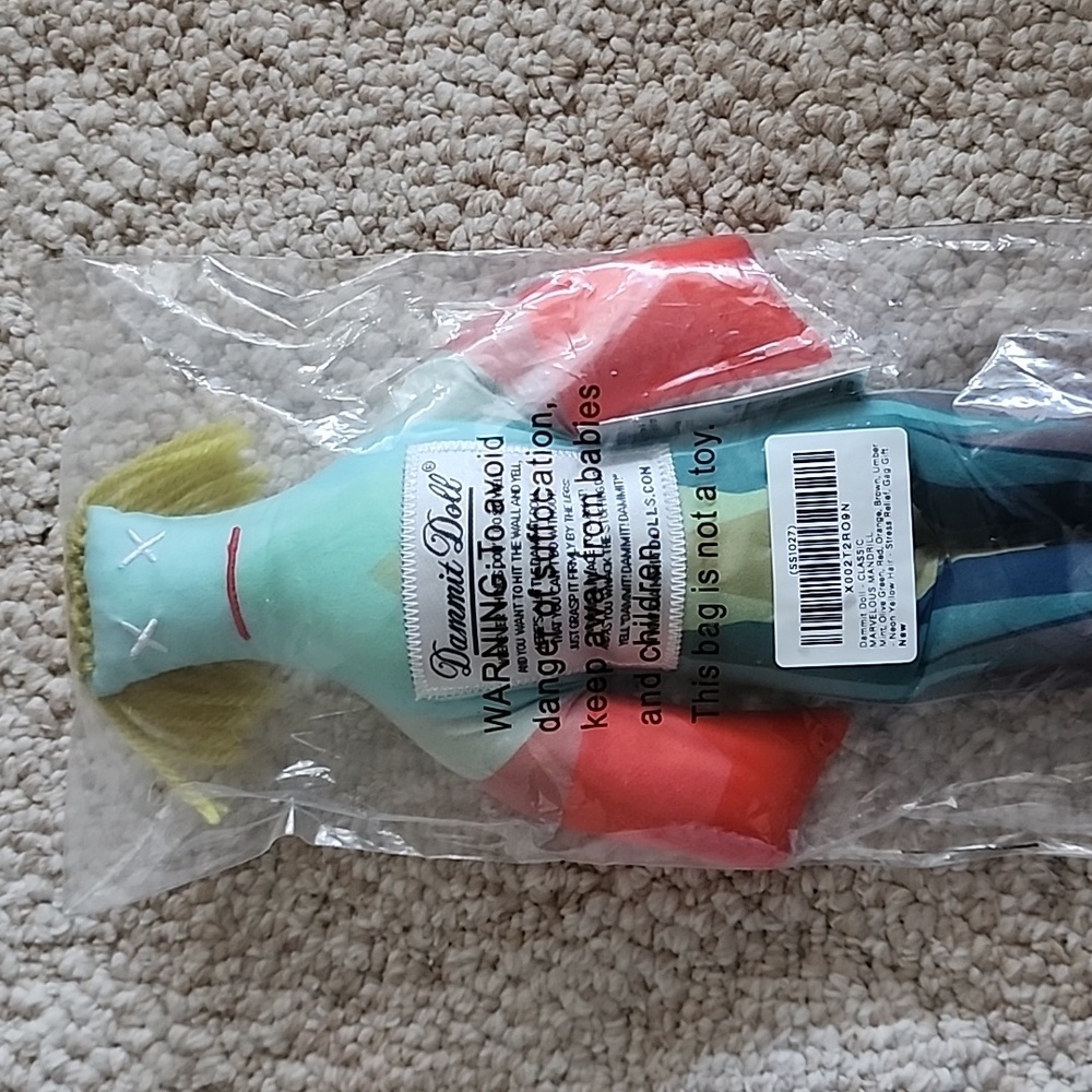 Nwt Dammit Doll Marvelous Mandrill